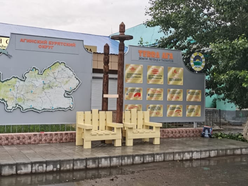 Весь округ - как на ладони: новый туристический арт-объект возвели в Агинском на средства гранта